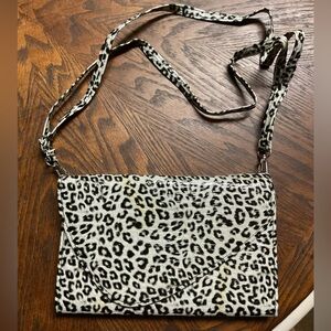 Leopard Print Crossbody Bag